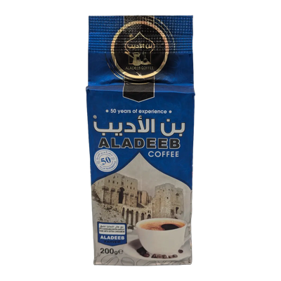 Cafea cu cardamom extra prăjire închisă Aladeeb (200 g)