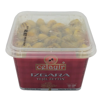 Măsline verzi la grătar Izgara Yeşil Zeytin Grilled Green Olives Celayir (400 g)
