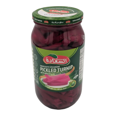 Napi murați cu sfeclă Pickled Turnip with Beets AlSaadah (1000 g)