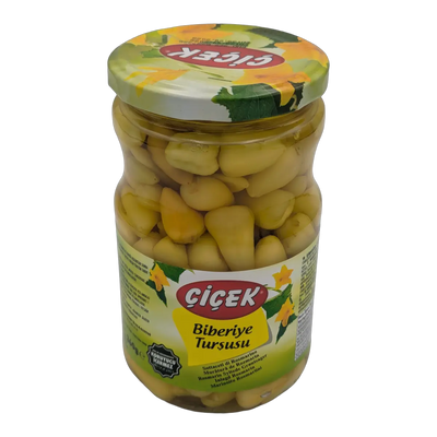 Rosemary Hot Pepper Pickles Biberiye Turşusu Rosemary Hot Pepper Çiçek (640 g)