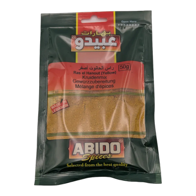 Ras el Hanout galben Abido (50 g)