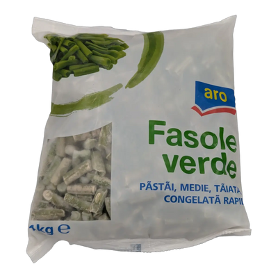Fasole Verde Păstăi Tăiată Congelată (1 kg)