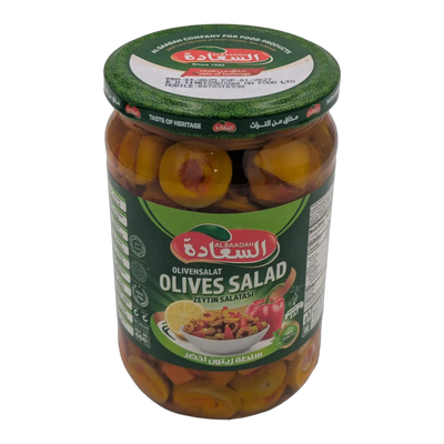 Green Olive Salad Zeytin Salatası AlSaadah (660 g)