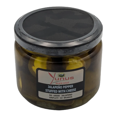 Ardei jalapeño umpluți cu brânză (290 g)