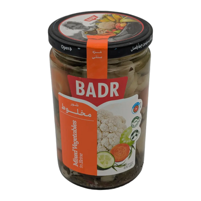 Legume asortate în saramură Mixed Vegetables in Brine Badr (630 g)