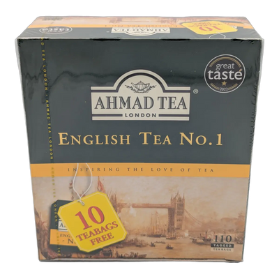 Ceai negru English Tea No.1 Ahmad Tea London (110 plicuri)