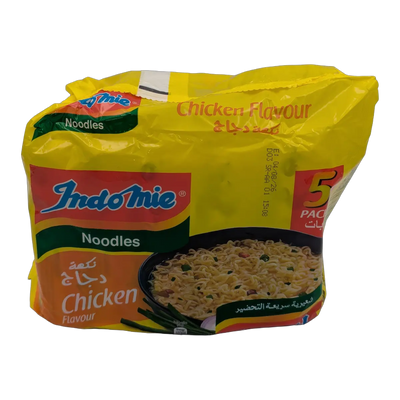 Noodles instant cu aromă de pui Indomie – 5 pachete