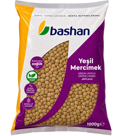 Bashan – Linte verde Yeşil Mercimek (1 kg)