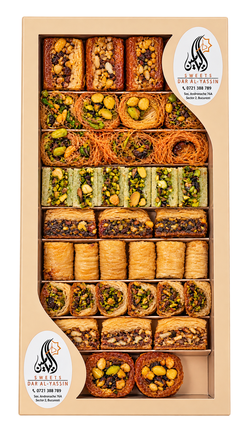 Baclava asortată Dar Al-Yassin – 1 kg