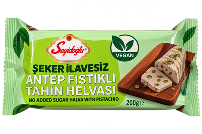 Seyidoğlu – Halva cu fistic, fără zahăr adăugat (200 g)