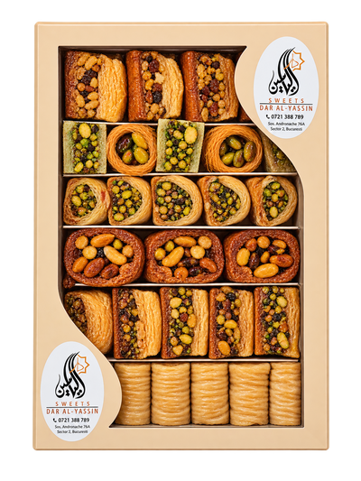 Baclava asortată Dar Al-Yassin – 750 g