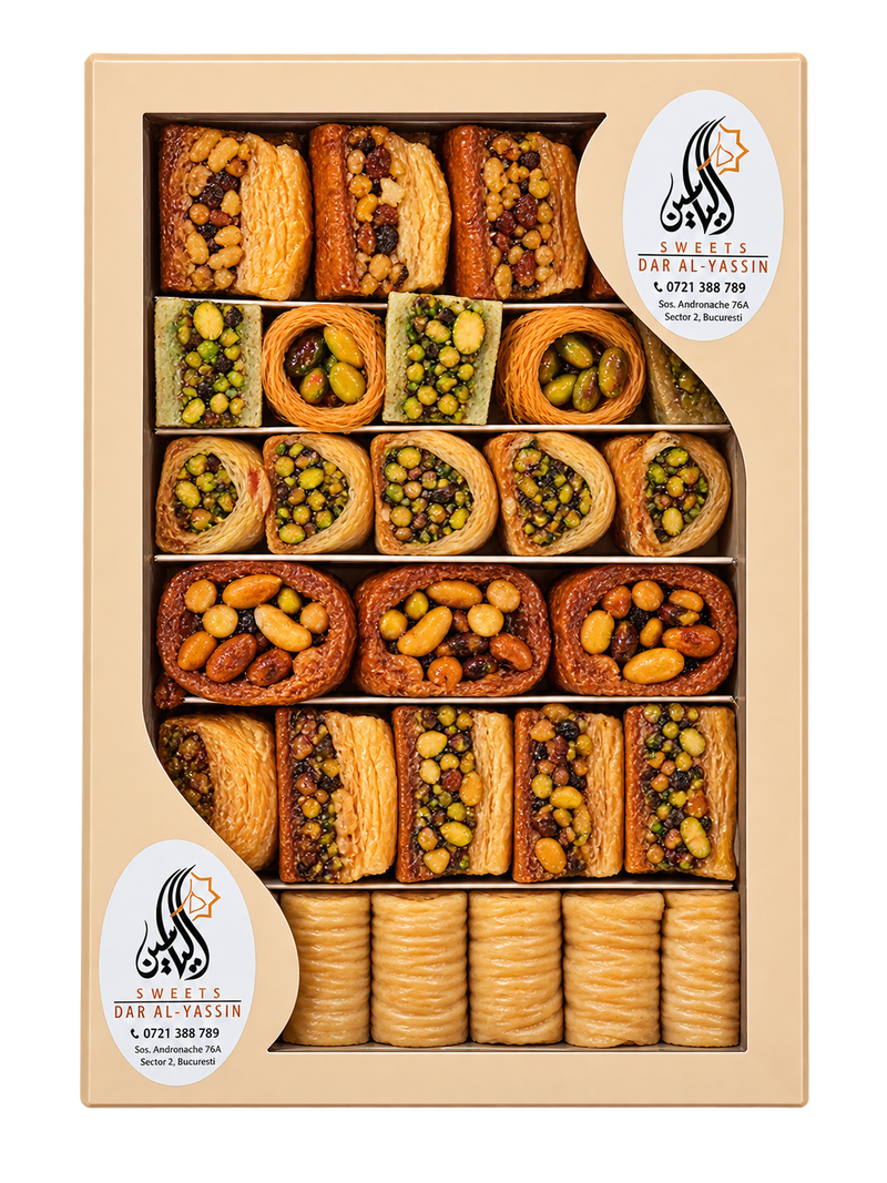 Baclava asortată Dar Al-Yassin – 750 g