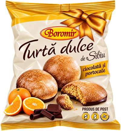 Boromir – Turtă dulce de Sibiu cu ciocolată și portocale (200 g)