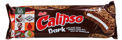 Nefis Calipso Dark – Biscuiți cu cacao și marshmallow (180 g)