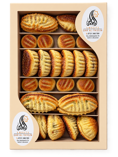 Prăjituri orientale asortate Dar Al-Yassin – 750 g