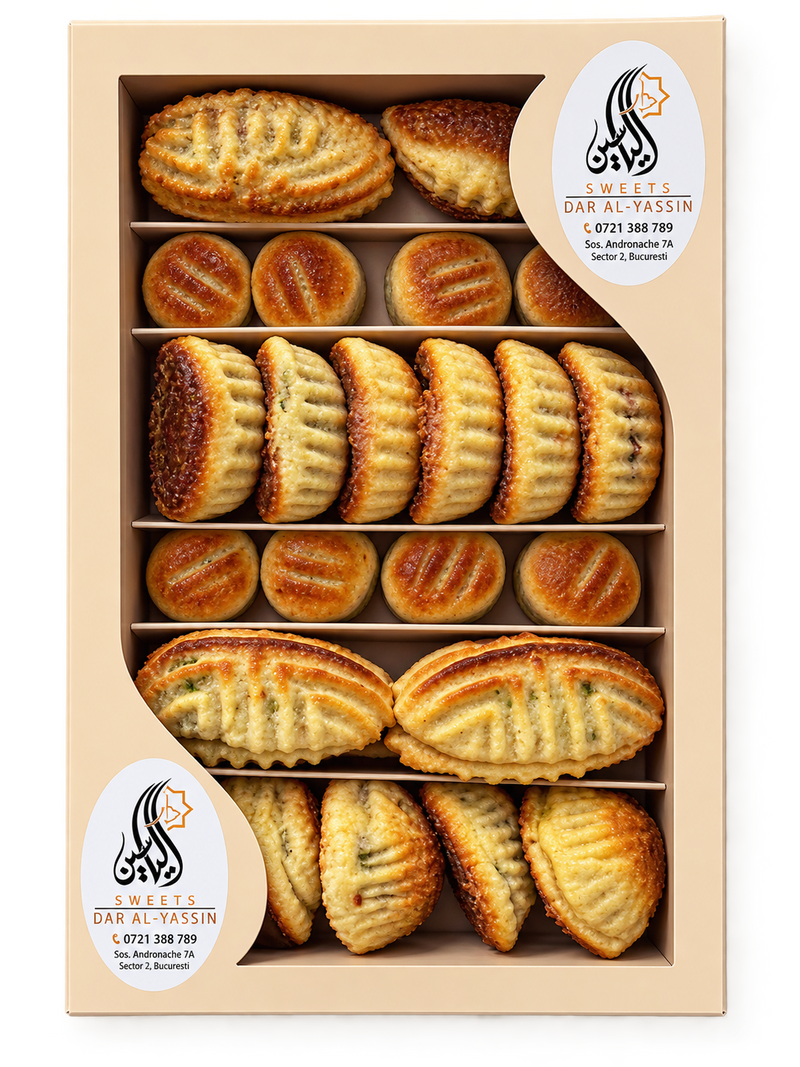 Prăjituri orientale asortate Dar Al-Yassin – 750 g