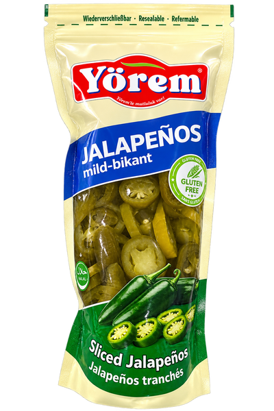 Ardei jalapeño feliați Yörem (500 g)