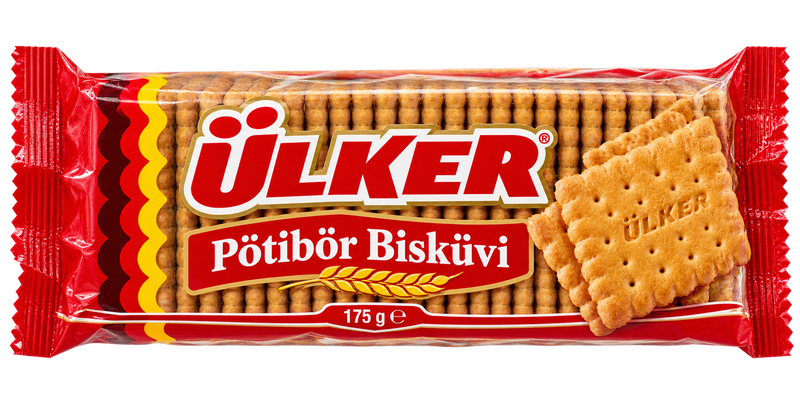 Ülker Pötibör – Biscuiți simpli Petit Beurre (175 g)