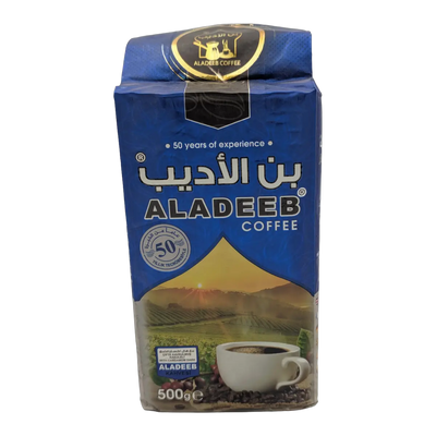 Cafea arabică cu cardamom Dark Roast Aladeeb (500 g)