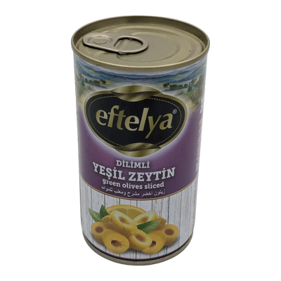 زيتون أخضر مقطع شرائح Eftelya (300 جم)