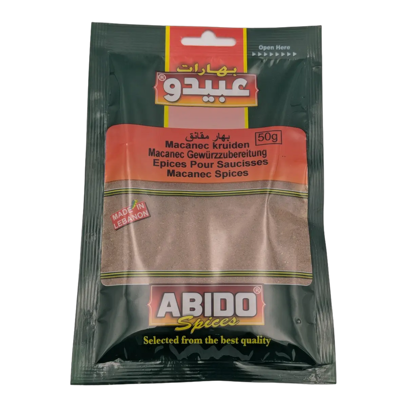 Condiment pentru carnati Macanec Abido (50 g)