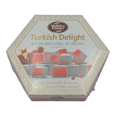 Rahat turcesc cu aroma de rodie Malatya Pazari (250 g)