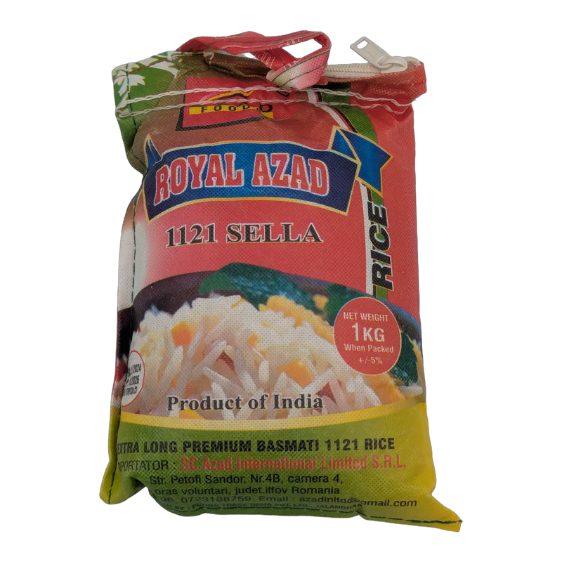 ROYAL AZAD 1121 Extra Long Grain Sella Basmati Rice (1 kg)