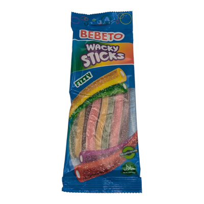 Wacky Sticks acadele gumate acidulate Bebeto