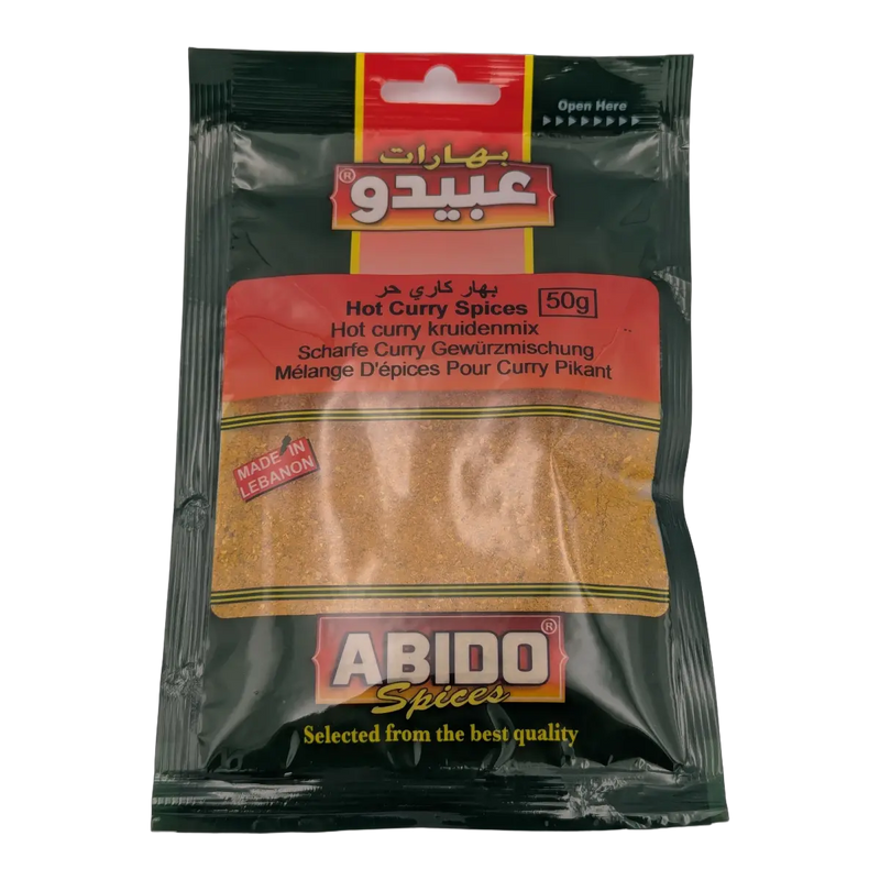 Abido hot curry spice mix (50 g)