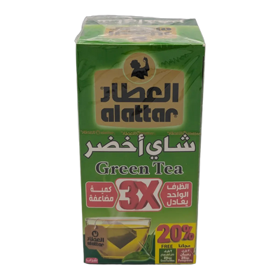 Ceai verde Green Tea Alattar 3X (20 plicuri)
