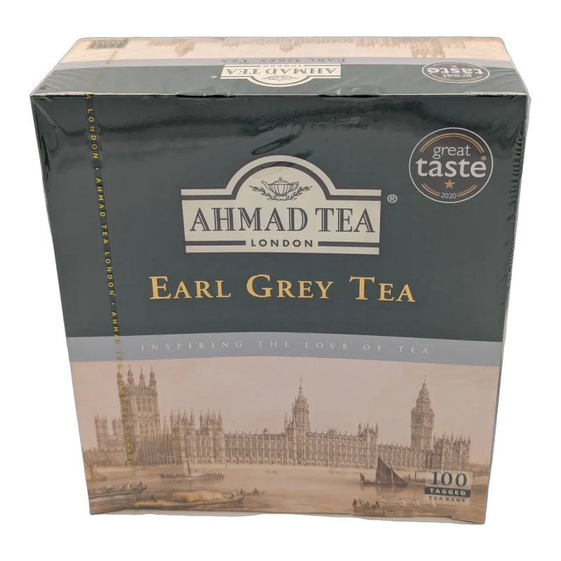 Ahmad Tea London Earl Grey Black Tea (100 tea bags)