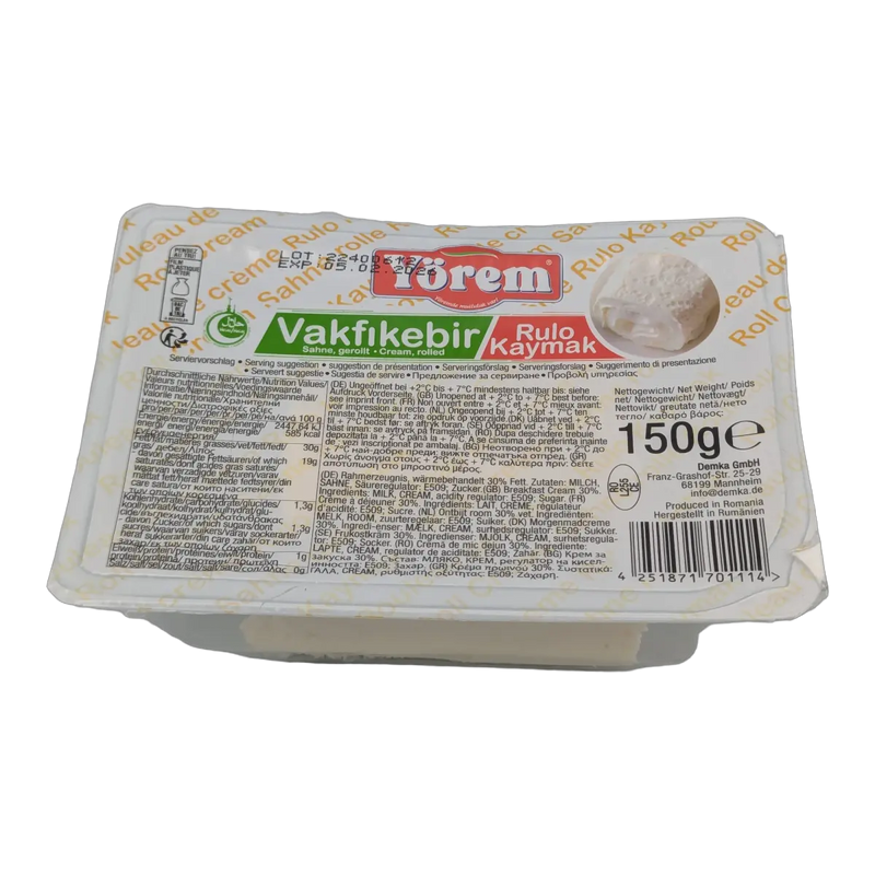 Rulo Kaymak Yörem (150 g)