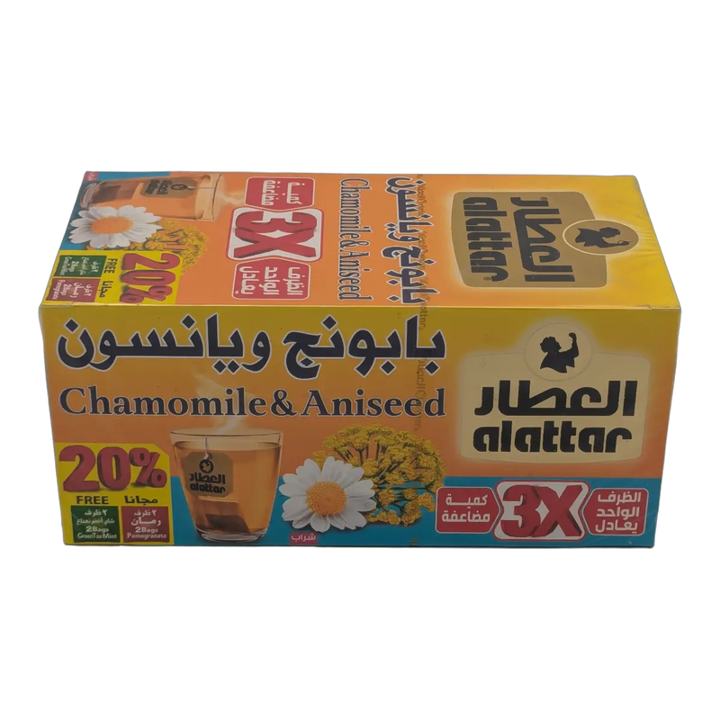 شاي البابونج واليانسون العطار 3× (20 كيس)