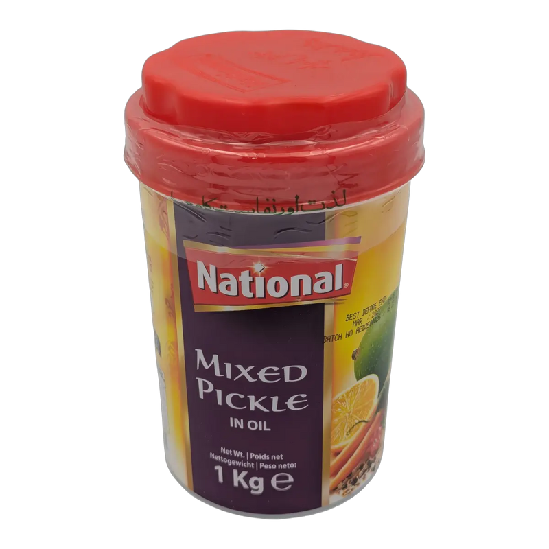 Murături asortate în ulei Mixed Pickle in Oil National (1 kg)