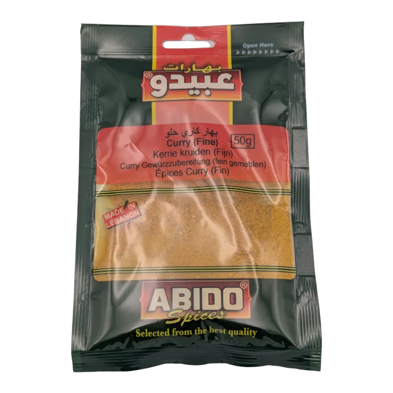 Curry pudra fina Abido (50 g)