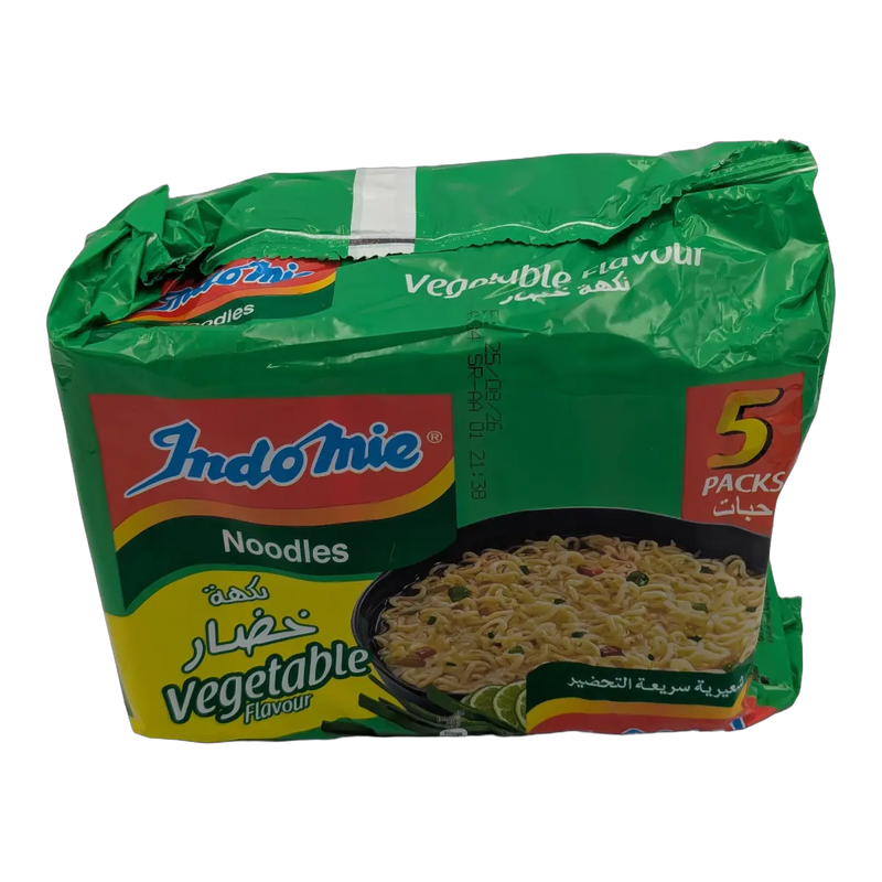 Tăiței instant cu aromă de legume Indomie – 5 pachete