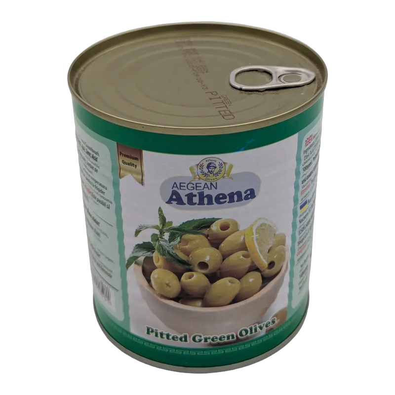 Pitted Green Olives Aegean Athena (850 g)