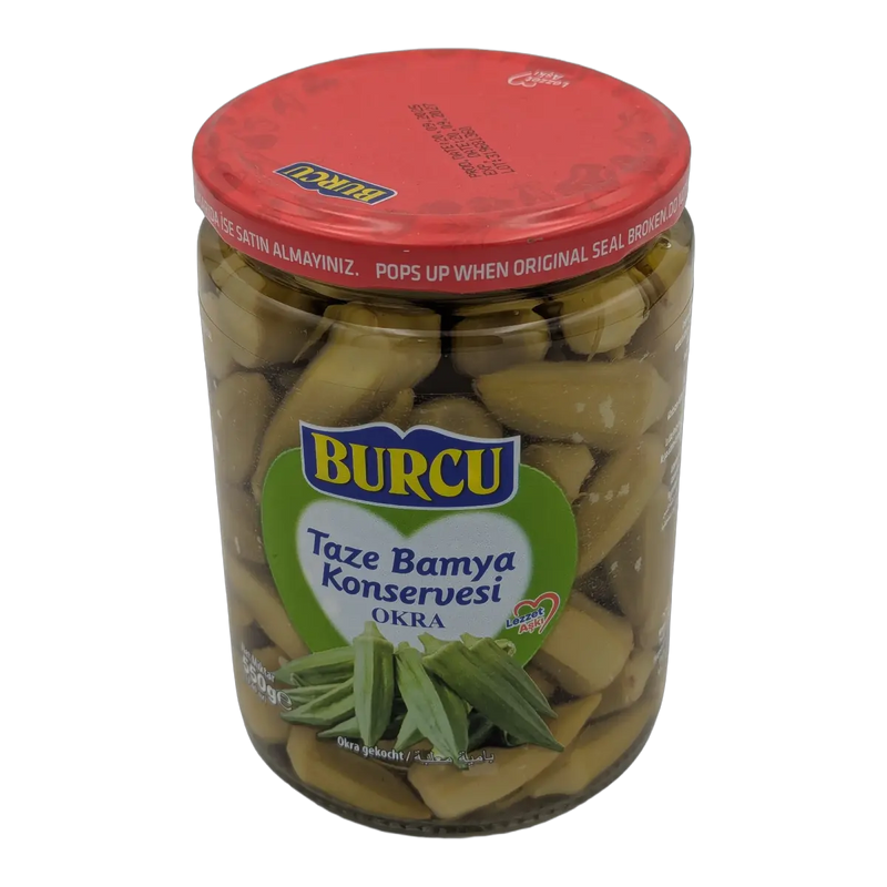 Burcu Okra in Brine (550 g)