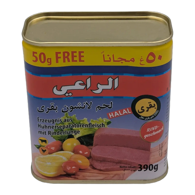Luncheon din carne de vita Al-Raii (390 g)