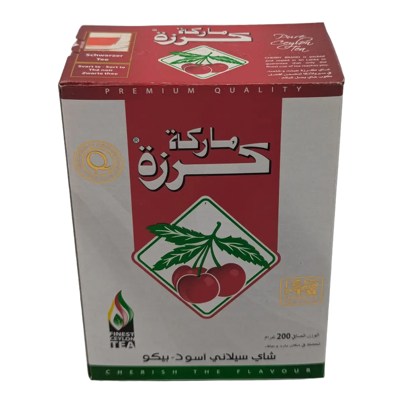 شاي سيلان أسود بالعطر الكرز من علامة تشيري (200 جم)