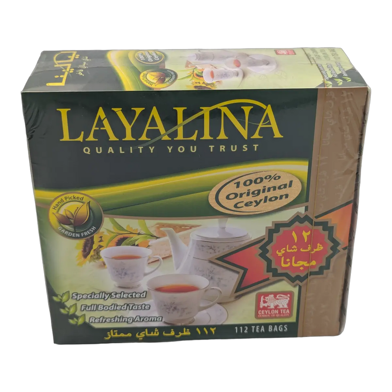 Layalina Ceylon Black Tea (112 tea bags)