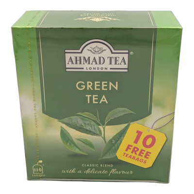 Ceai verde Green Tea Classic Blend Ahmad Tea London (110 plicuri)