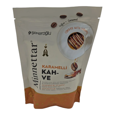 Cafea cu caramel Minnettar Şekeroğlu (165 g)