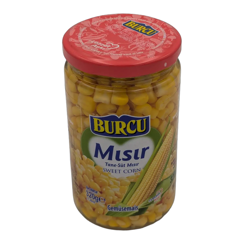 Sweet corn in a jar Mısır Sweet Corn Gemüsemais Burcu (320 g)