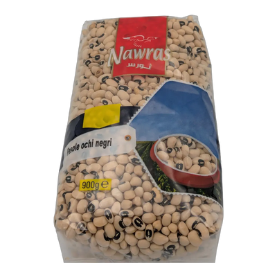 فاصوليا سوداء العينين نورس (900 غرام)