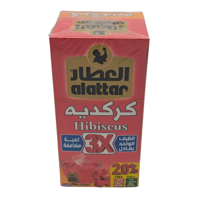Ceai de hibiscus Alattar 3X (20 plicuri)