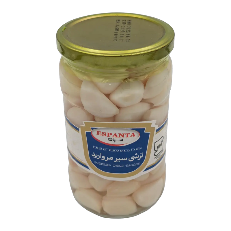 ثوم مخلل فصوص طرشي سير مرواريد (700 غرام)