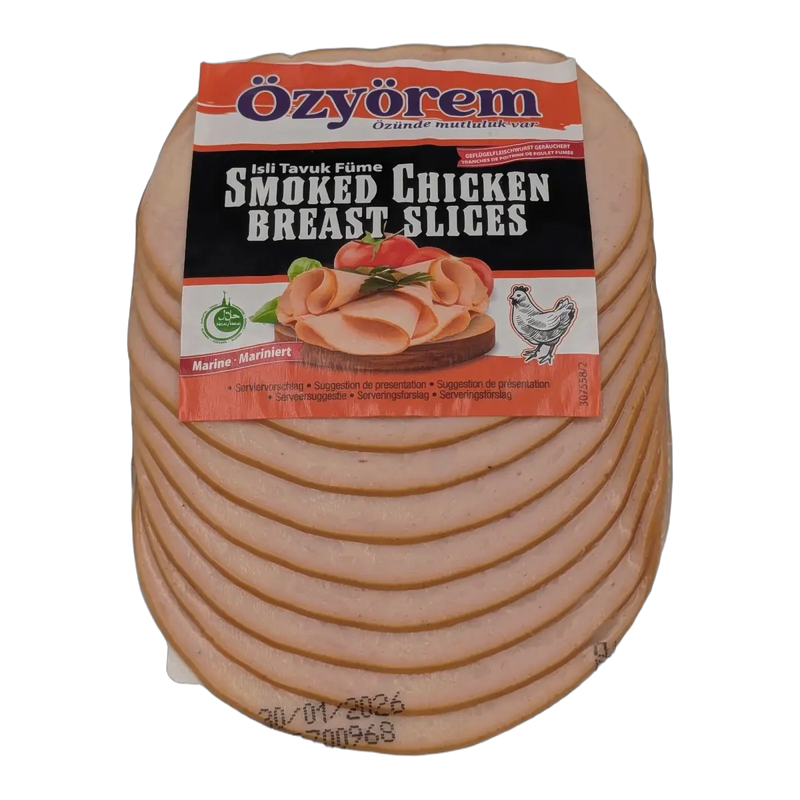Felii de piept de pui afumat Ozyorem (150 g)
