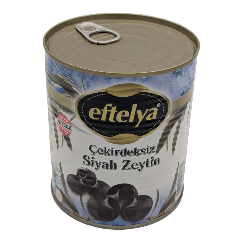Eftelya Pitted Black Olives (800 g)