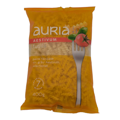Paste Fusilli Auria Aestivum (400 g)